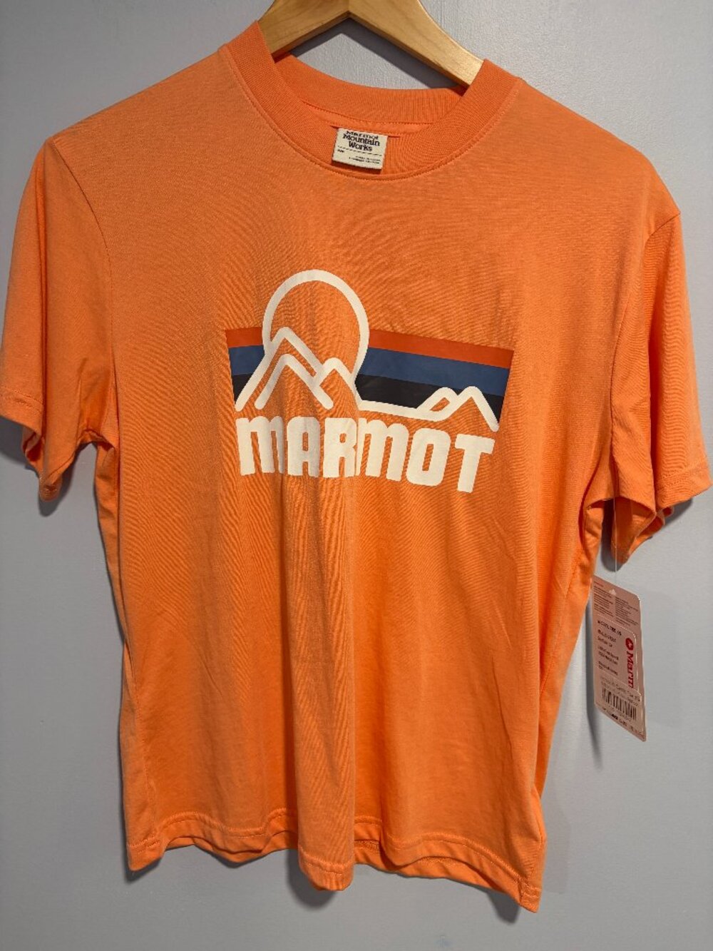 Marmot Women's Coastal Tee- Fresh Apricot
